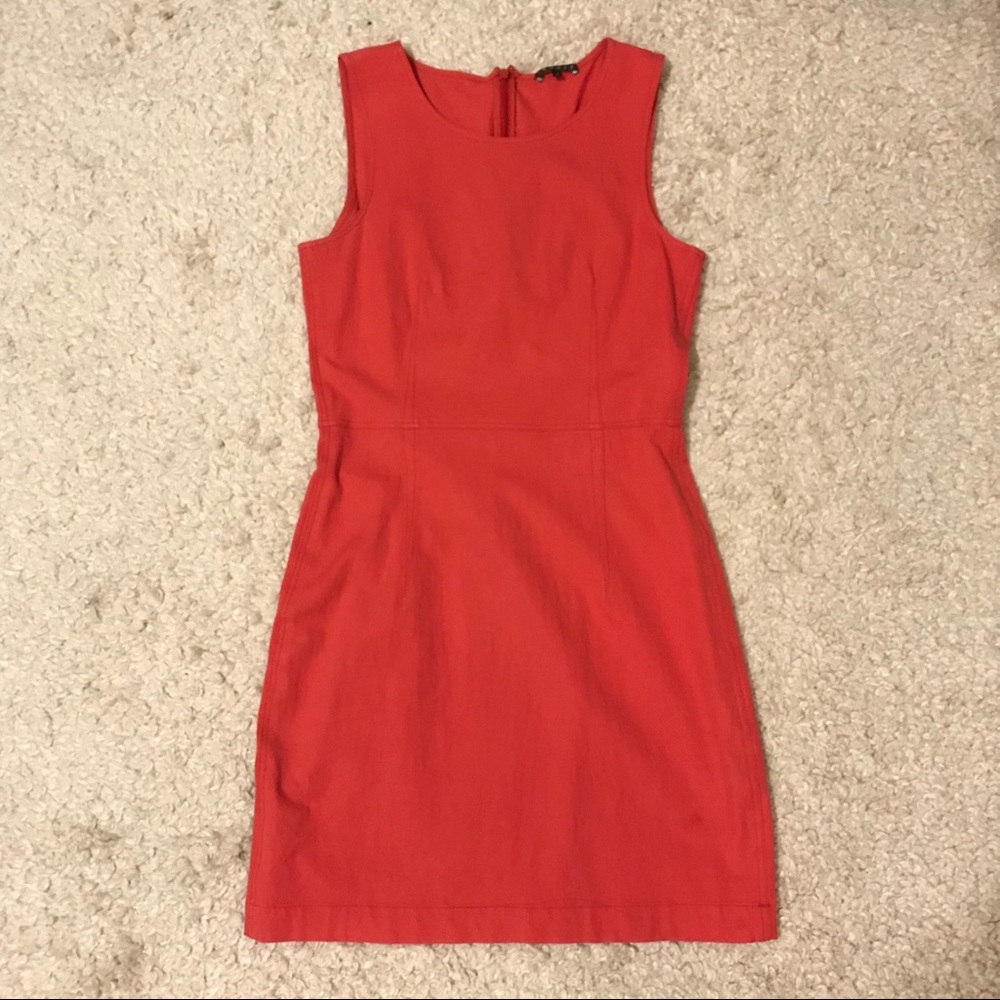Theory red dress